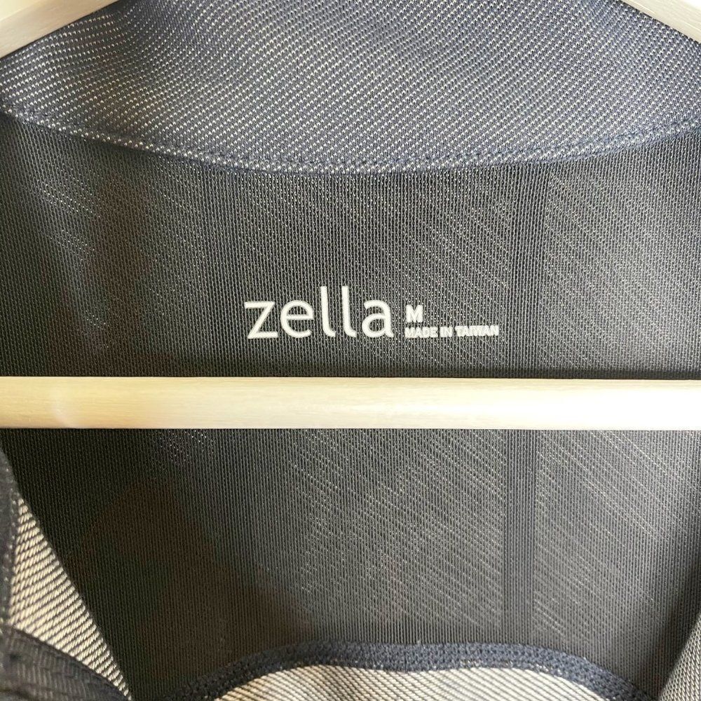 Zella Blue Full Zip Jacket - image 5